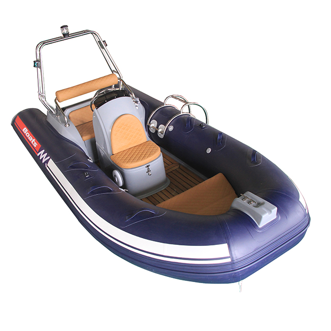 Fishing Boat Fiberglass - RIB390 PVC/Hypalon/Orca Fiberglass RIB Inflatable Fishing