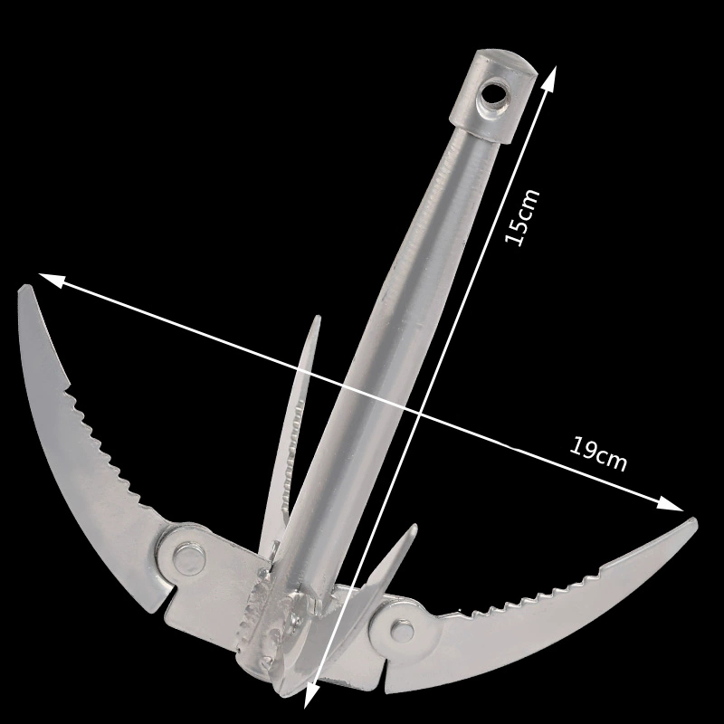 4 Claw Anchor Sickle Foldable  - Fishing Boat Anchor review and price