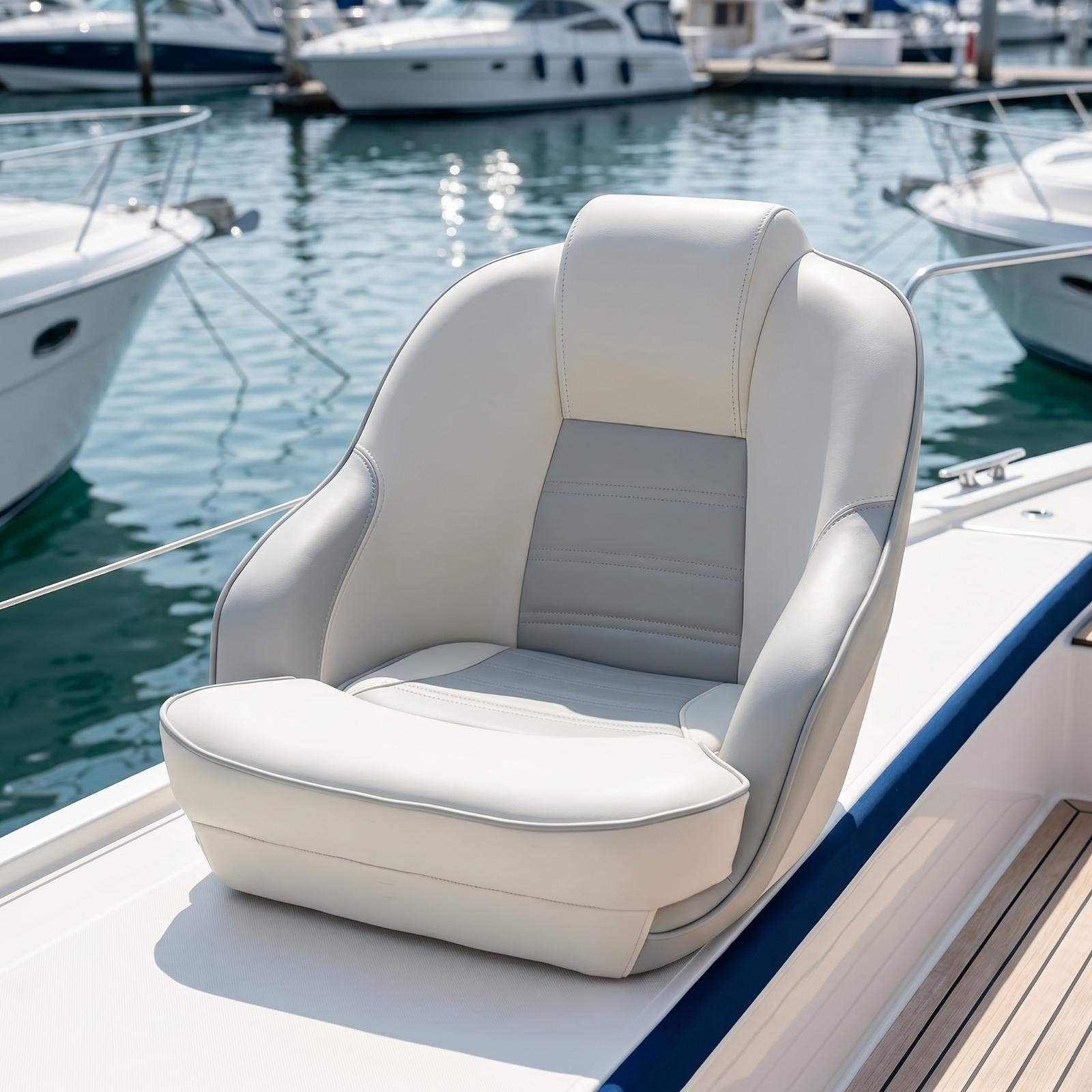 Marine Captain Seat High Back  - Fishing Boat Seat review and price